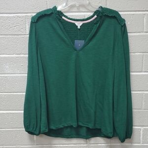 Forest Green Women's Blouse